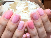 ネイルズ ララ(nails Lala)/pink ニュアンスネイル。