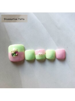 ビューネーションパティオ(Beaunation patio)/フットジェル定額★¥9130