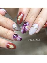 ネイルバイサクラ NAIL BY SAKULA/個性派ネイル