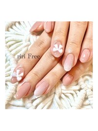 ３Dリボンネイル