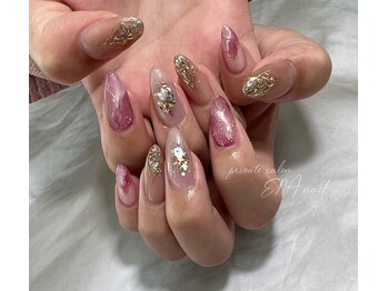 エナネイル(ENA nail)/大理石ネイル