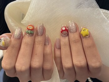 キャラクターネイル