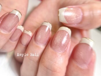 キールネイル(KeyleNail)の写真/美しいフォルム形成と優しく丁寧な下処理、シンプルかつハイエンドな色味で特別な指先を実現いたします。