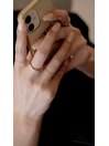one color gel nail