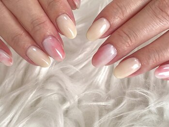 ヴェリタネイル(Verita nail)/桃ネイル