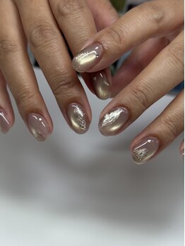 フロムシウ(from siu.)の写真/【ケア特化でネイル長持ち】あなたに似合う上品ネイル。お仕事柄派手なネイルが出来ない方にも◎