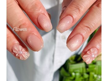 ハズグラスネイル(Haze Grass nail)/Flower