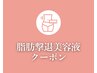 【▼話題の脂肪撃退美容液エステがしたい方にオススメのクーポン】