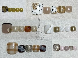 【大人ナチュラル】フットネイル