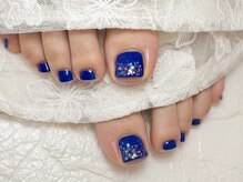 ララ(LALA)/フットネイル　親指のみアート