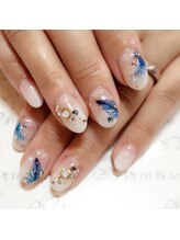 プチブラン(Petit Blanc)/お客様ネイル画像