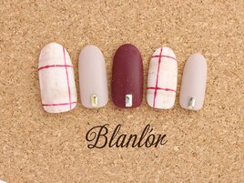 チェックネイル