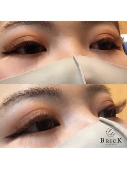 ブリック アイラッシュ(BRICK eyelash)/カラーボリューム＆フラット