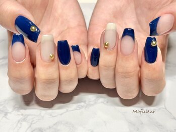 モフルール(Mofuleur)/クリアベース・ブルーフレンチ