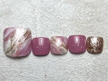 レイネイル 岐阜茜部店(RAY NAIL)/オーロラ天然石ネイル