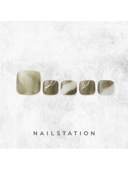 ネイルステーション ルミネ立川店(NAIL STATION)/ニュアンスネイル／パラジェル