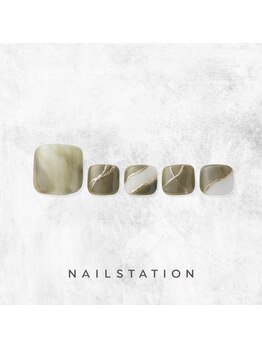 ネイルステーション ルミネ立川店(NAIL STATION)/ニュアンスネイル/パラジェル