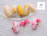 [初回オフ無料] 選べるデザインコースB 【両手アート4本】¥9980