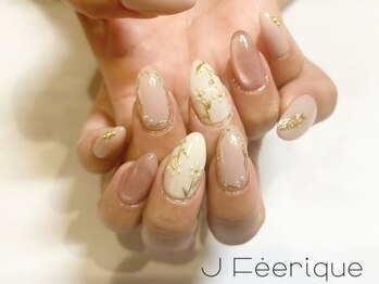 ジェイフェリーク(J Feerique)の写真/【こだわり派も大満足！】理想のネイルが叶う♪120分以内アートし放題◇デザイン・パーツの持ち込みもOK◎