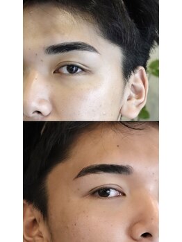 ソート 水戸(soat)/キリッとした平行メンズ眉