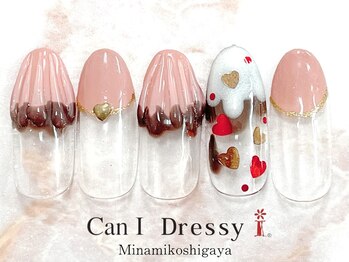 キャンアイドレッシー 南越谷店(Can I Dressy)/イチゴチョコネイル