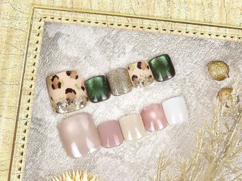 ピッピ 桜新町店(peep PEEP)の写真/【フットジェル¥9340】チラッと覗く足先で女子力UP♪ワンランク上の接客と技術が自慢★ハンドと同時もOK！