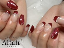 アルタイル(Altair)/バレンタインネイル♪