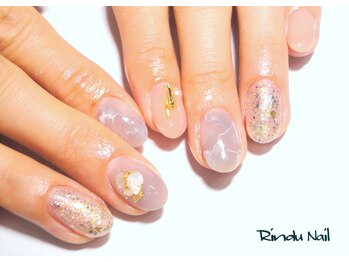 リンドゥネイル(Rindu Nail)/大理石アート