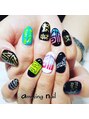 アミュージングネイル(amusing nail)&nbsp;ライブやイベント時にはロゴネイルがオススメ
