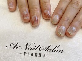 4/16　アシメnuanceネイル