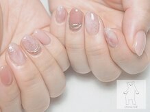 オトナネイル(otona nail)/ピンクベージュニュアンスネイル