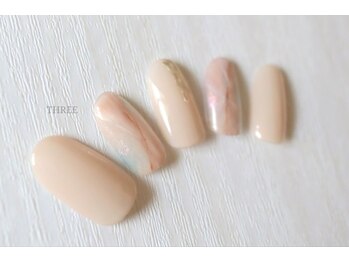 スリー 自由が丘(THREE)/天然石ネイル