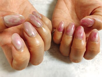キキネイル たまプラーザ店(kikinail)/大人ピンクネイル