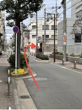 エヌズクレール(N's Claire)/サロンまでの道のり（駅から）