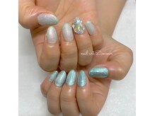 ネイルアート ジマー/60minartとマグネットのちぐはぐ