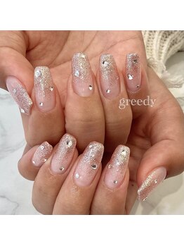 グリーディ(greedy)/カラーグラデーションネイル