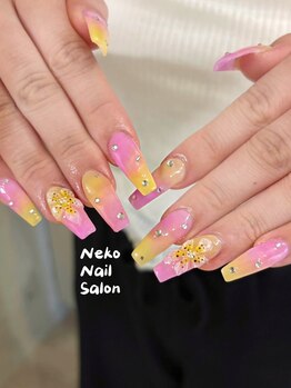 ネコ(Neko)/花 ワンホン 韓国ガーリー