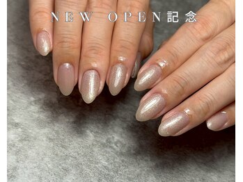 メラク 大阪難波(merak)/難波オーロラネイル/推しネイル