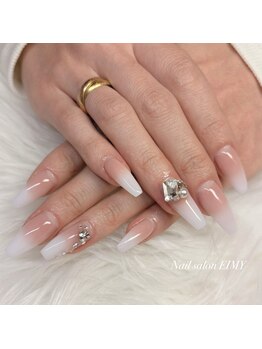 ネイルサロン エイミー 駅前店(EIMY)の写真/【予算内で可愛く♪月替り定額¥4980～】生活スタイルに合わせ貴女だけのオリジナルカラー,デザインをご提案