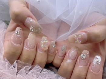 ネイル アリーズ セカンド(nail Allies 2nd)/チーク マグネット 冬 春 リボン