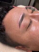 フェイス フレーム デザイン(face frame design)/どの角度からみても整った眉毛◎