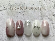 グランドデザイン 穂積店(GRAND DESIGN)/ニュアンスネイル+うねうね