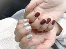 ルームヘアネイル 梅ヶ丘店(Room hair nail)/片手マグネットネイル