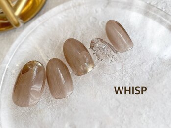 ウィスプ(WHISP)/クリアぷっくりニュアンスネイル