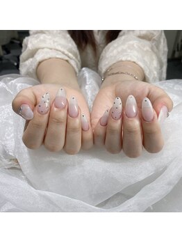 クイーンズビューティーサロン 新宿本店(Queen's beauty salon)/チップ長さ出し10本+定額コース