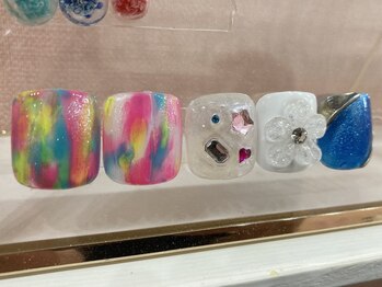 プリア(Pria)/フットネイルサンプル