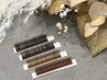 【初回オフ無料】ブラウンカラー(Ｃカールのみ)シングル120本　¥5500→¥4400