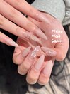ピンク　長さだし　ちゅるん