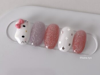 リンクネイル 渋谷(LINK NAIL)/7月韓国ワンホン定額☆¥7930