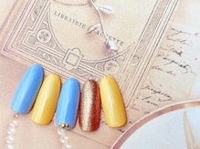 ネイルサロン&スクール ジーナ(GINA)/イエロー×ゴールド